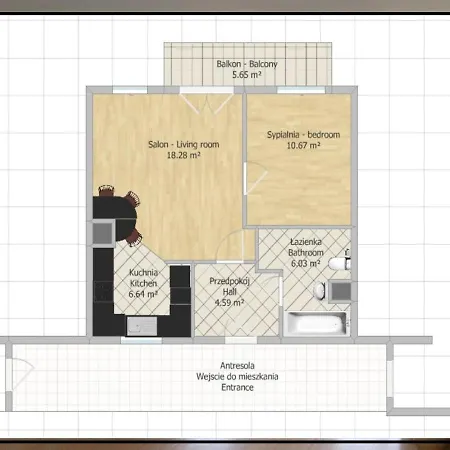 Agp Apartament Przymorze Appartement Gdańsk